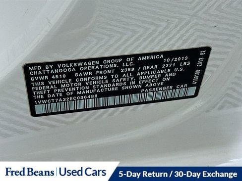 Used 2014 Volkswagen Passat 1.8T SEL Premium FWD image 33