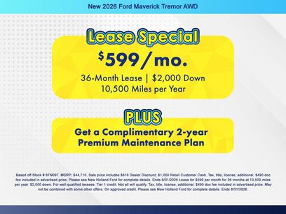 New 2026 Ford Maverick Tremor