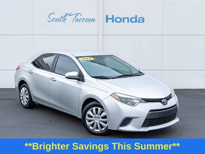 Used 2016 Toyota Corolla LE