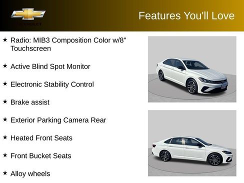 Used 2025 Volkswagen Jetta Sport FWD image 7