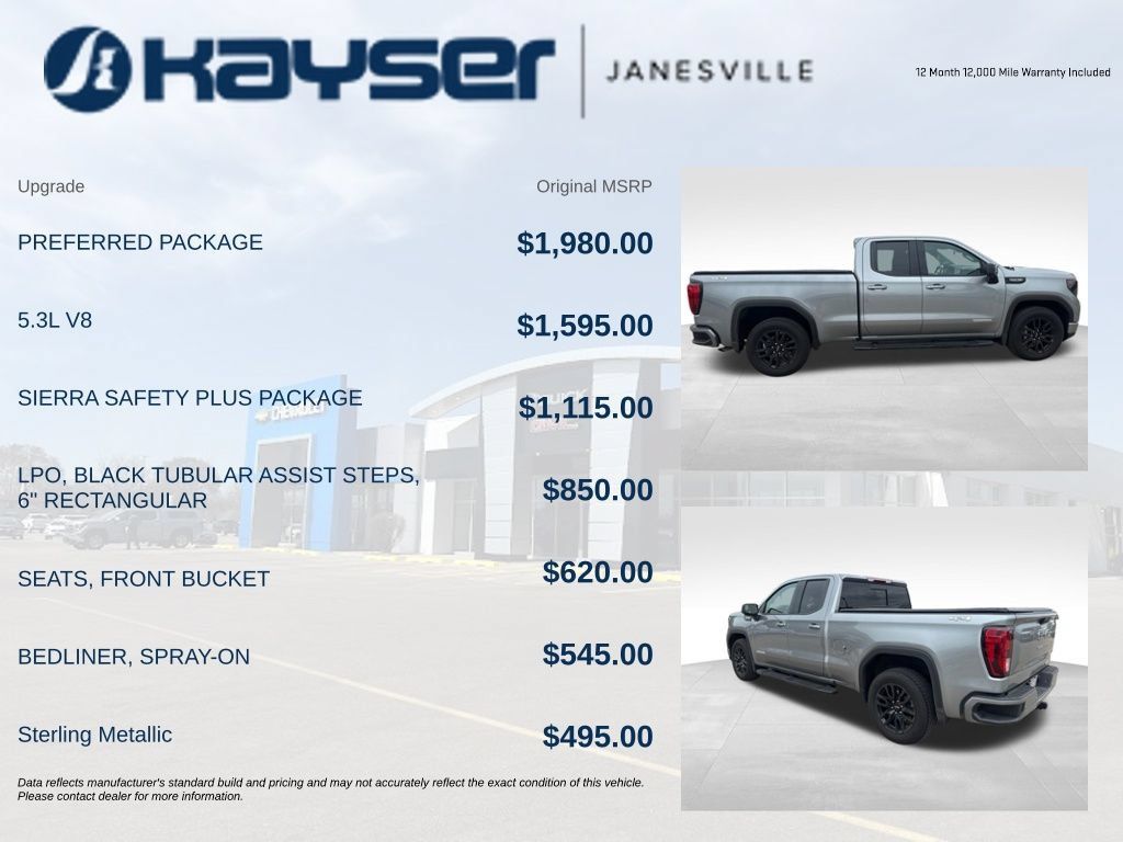Used 2024 GMC Sierra 1500 Elevation w/ Preferred Package AWD/4WD image 2