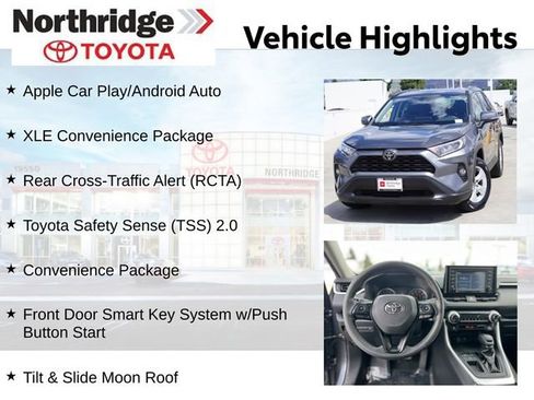 Used 2020 Toyota RAV4 XLE w/ Convenience Package FWD image 2