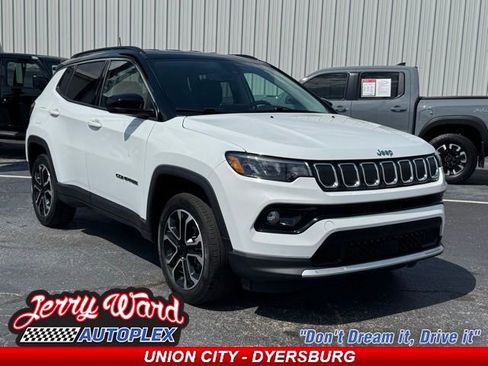 Used 2022 Jeep Compass Limited AWD/4WD image 1