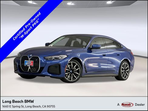 Certified 2022 BMW i4 eDrive40 w/ M Sport Package image 1