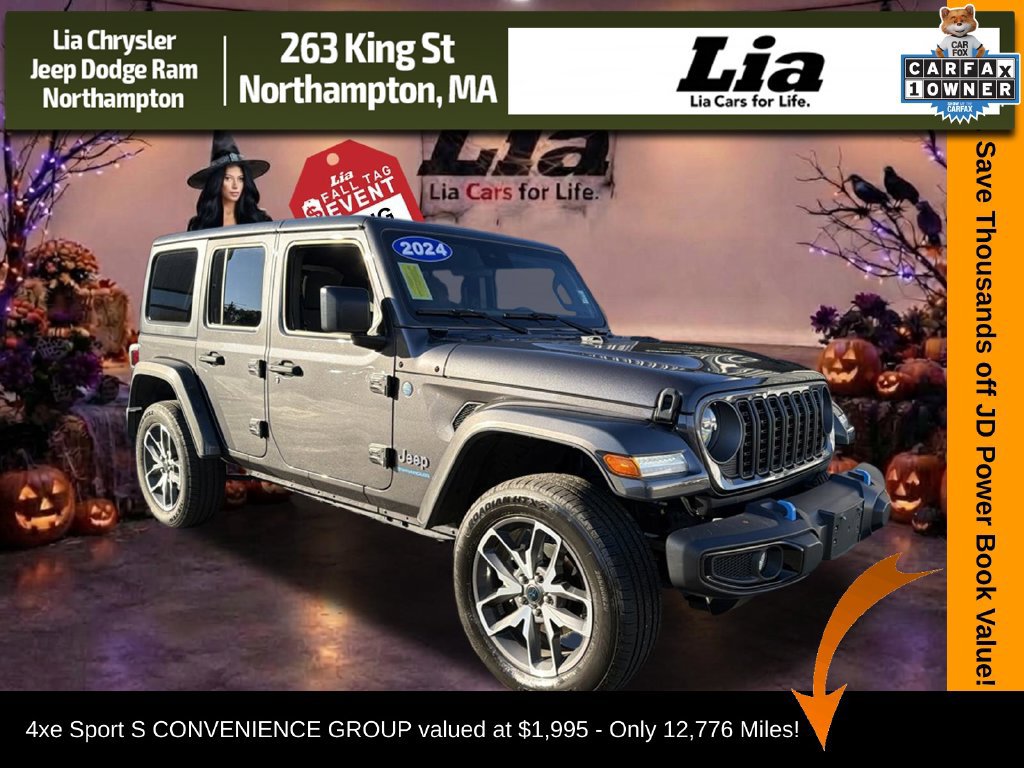 Used 2024 Jeep Wrangler Unlimited w/ Convenience Group AWD/4WD image 1