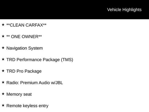 Used 2025 Toyota Tundra TRD Pro w/ TRD Performance Package (GST) AWD/4WD image 5