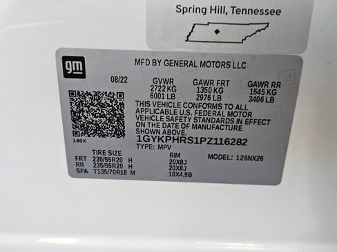 Used 2023 Cadillac XT6 Sport w/ Platinum Package AWD/4WD image 22
