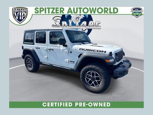 Used 2025 Jeep Wrangler Unlimited Rubicon AWD/4WD image 1