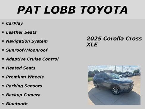Used 2025 Toyota Corolla Cross XLE w/ Convenience Package FWD image 13