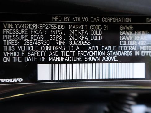 Used 2015 Volvo XC60 T5 AWD/4WD image 46