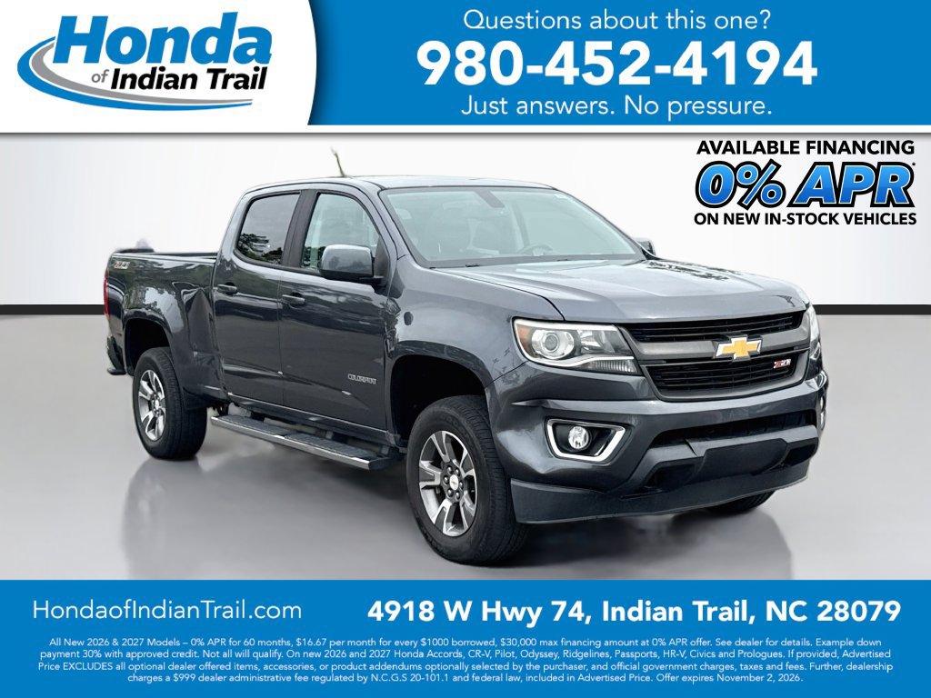 Used 2017 Chevrolet Colorado Z71 AWD/4WD 360° Tour