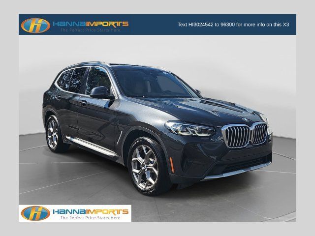 Used 2022 BMW X3 xDrive30i w/ Premium Package 2 (ZPA) AWD/4WD image 1
