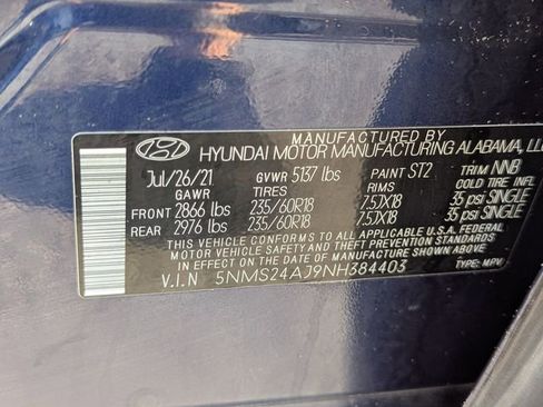 Used 2022 Hyundai Santa Fe SEL image 37