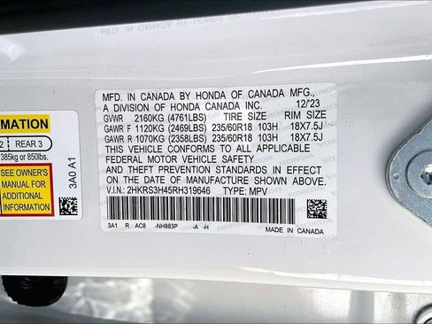 Used 2024 Honda CR-V EX image 16