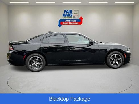 Certified 2016 Dodge Charger SXT w/ Blacktop Package RWD image 7