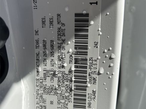 New 2026 Toyota Tundra Limited image 10