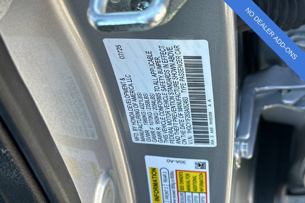 Used 2025 Honda Accord LX image 31
