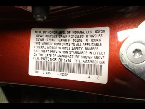 Used 2020 Honda Civic EX image 29