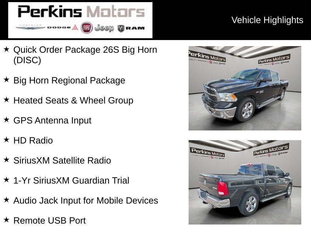 Used 2018 RAM 1500 Big Horn AWD/4WD image 8