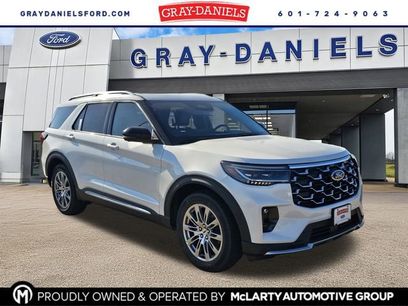 New 2025 Ford Explorer Platinum