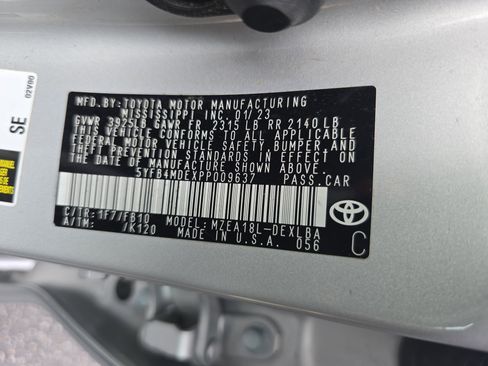 Used 2023 Toyota Corolla LE FWD image 34