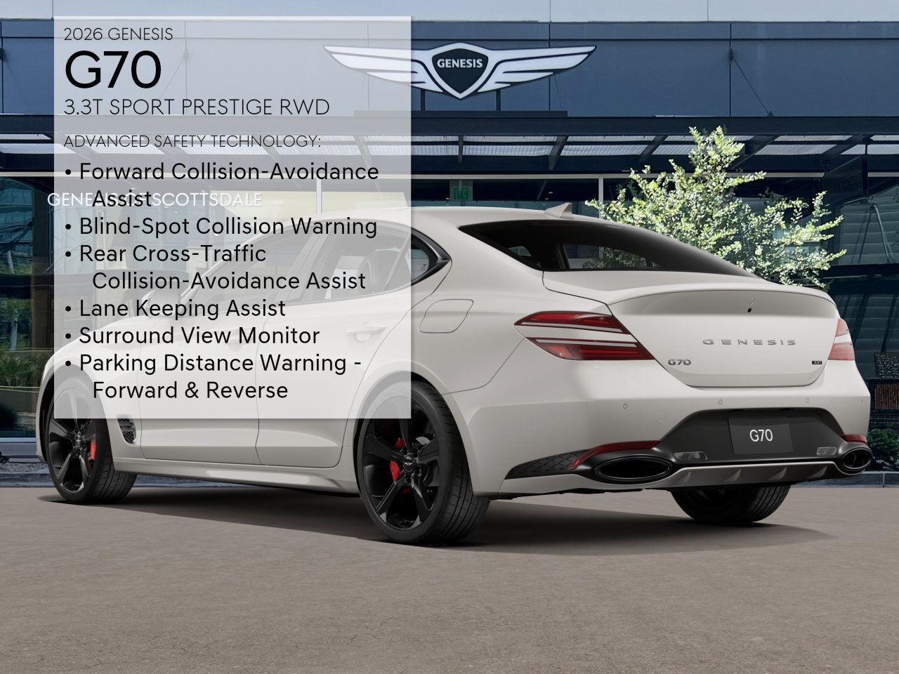 New 2026 Genesis G70 3.3T Sport Prestige RWD image 7