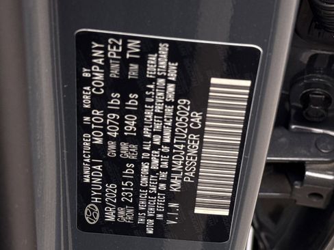 New 2026 Hyundai Elantra Limited FWD image 29
