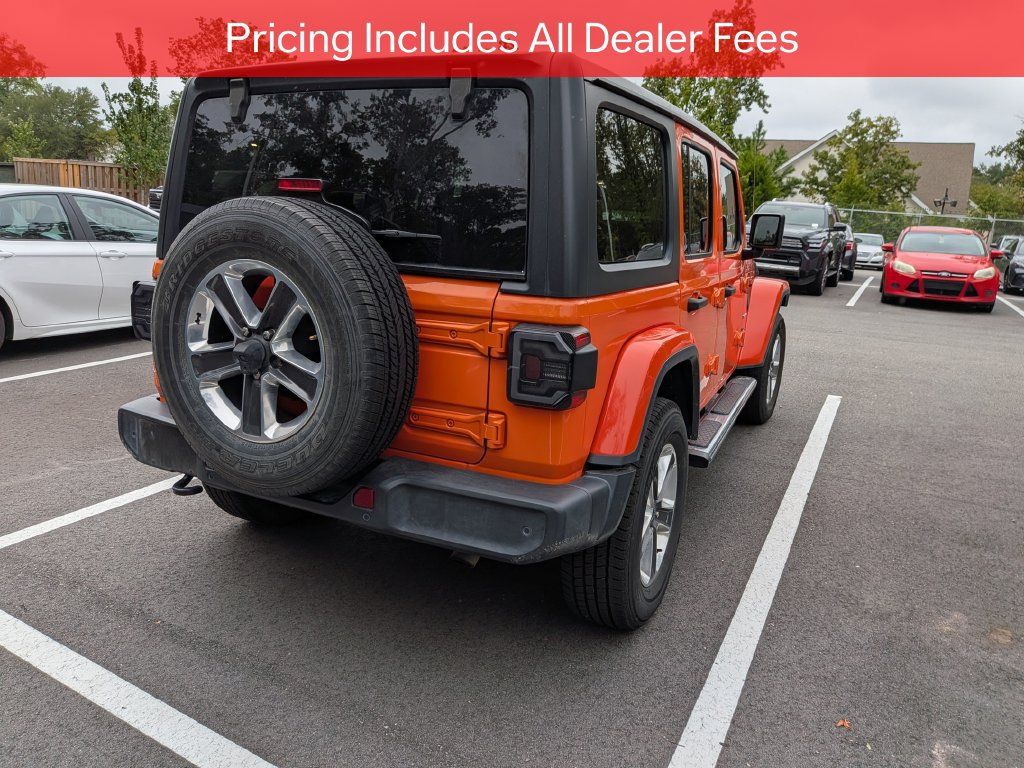Used 2019 Jeep Wrangler Unlimited Sahara AWD/4WD image 6