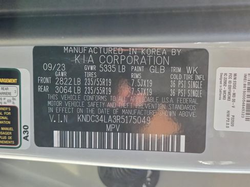 Used 2024 Kia EV6 Light RWD image 29