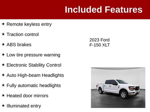 Used 2023 Ford F150 XLT AWD/4WD image 3