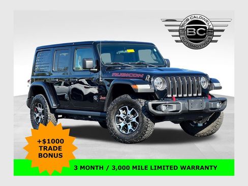 Used 2021 Jeep Wrangler Unlimited Rubicon w/ Steel Bumper Group AWD/4WD image 1
