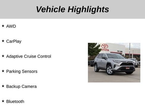 Used 2025 Toyota RAV4 LE AWD/4WD image 5