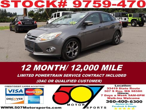 Used 2014 Ford Focus SE w/ Equipment Group 201A FWD image 3