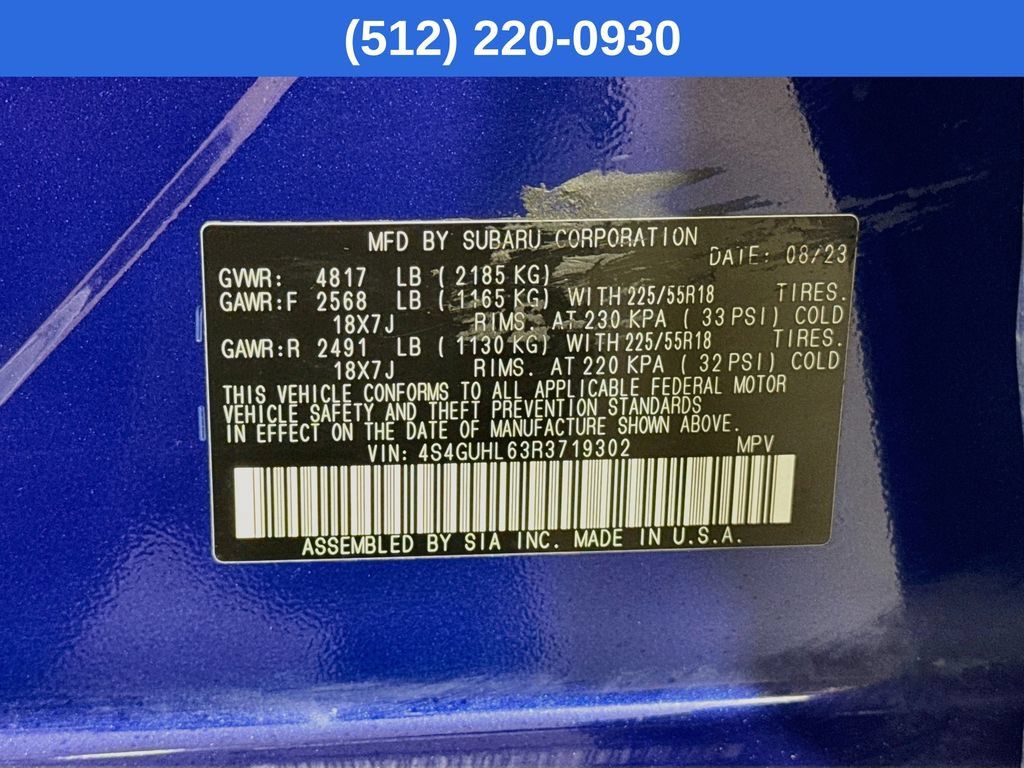 Certified 2024 Subaru Crosstrek 2.5i Limited AWD/4WD image 40