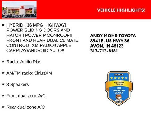 Used 2022 Toyota Sienna XLE AWD/4WD image 2