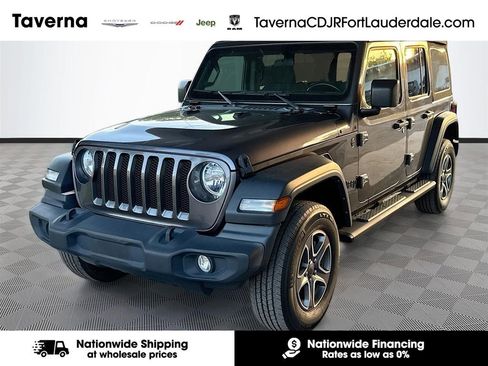 Used 2022 Jeep Wrangler Unlimited Sport AWD/4WD image 1