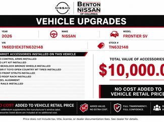 New 2026 Nissan Frontier SV w/ Tow Package AWD/4WD video 2