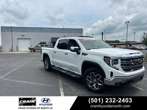Used 2025 GMC Sierra 1500 SLT w/ SLT Premium Plus Package AWD/4WD image 1