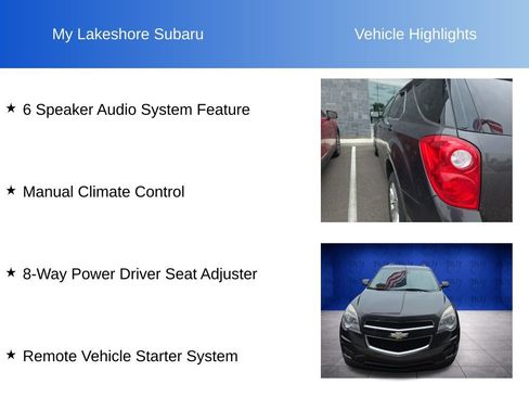 Used 2013 Chevrolet Equinox LT w/ Driver Convenience Package FWD image 10