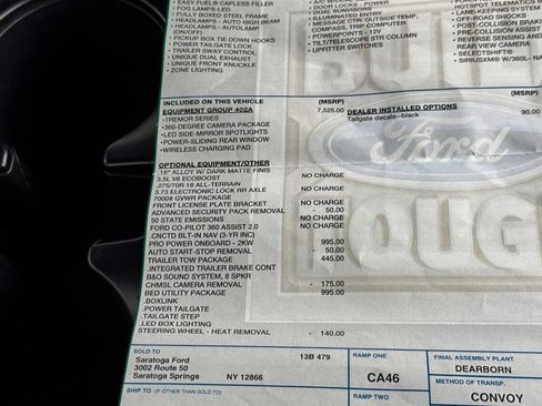 Used 2023 Ford F150 Tremor w/ Equipment Group 402A High image 47