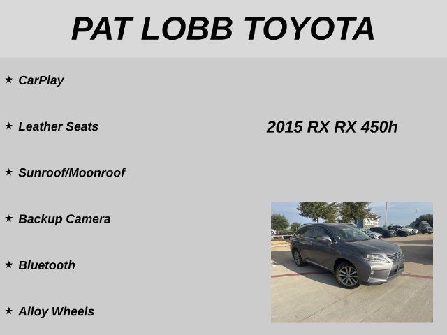 Used 2015 Lexus RX 450h FWD image 12