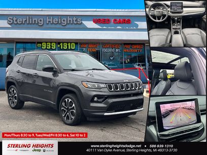 Used 2023 Jeep Compass Limited w/ Sun and Sound Group