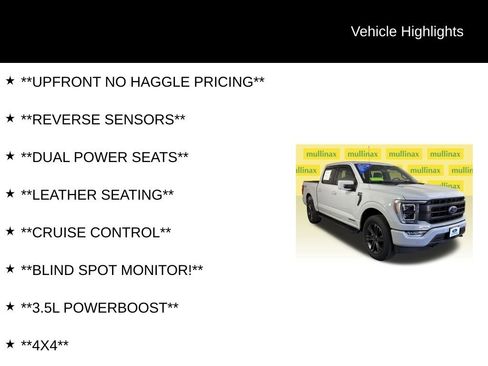 Certified 2023 Ford F150 Lariat w/ Equipment Group 502A High image 12