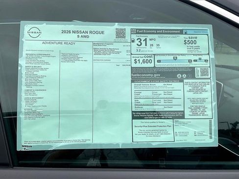 New 2026 Nissan Rogue S image 13