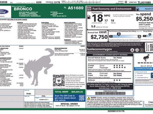 New 2026 Ford Bronco Big Bend w/ Black Diamond Package image 4