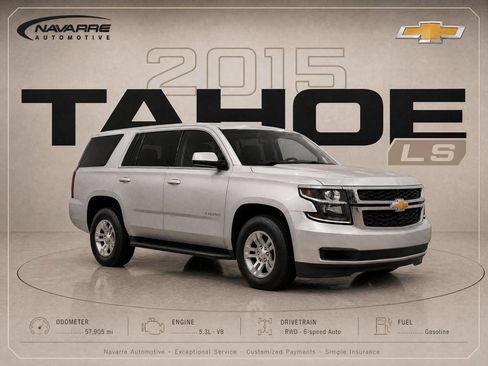 Used 2015 Chevrolet Tahoe LS RWD image 1