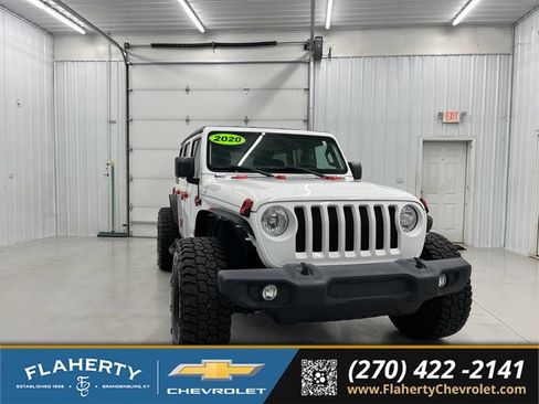 Used 2020 Jeep Wrangler Unlimited Sport AWD/4WD image 1