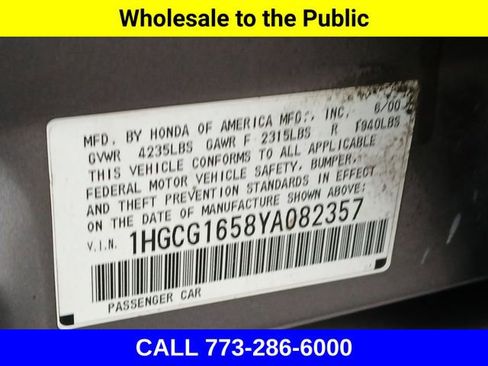 Used 2000 Honda Accord EX image 17