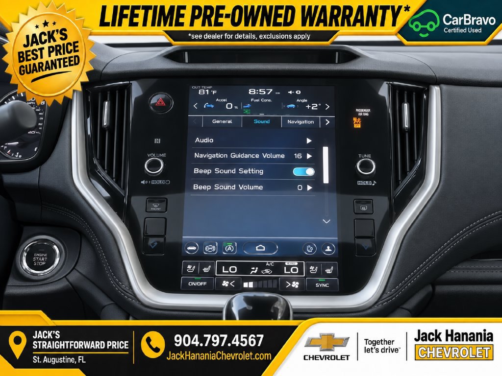 Used 2025 Subaru Outback Touring XT w/ Popular Package #2 AWD/4WD image 13