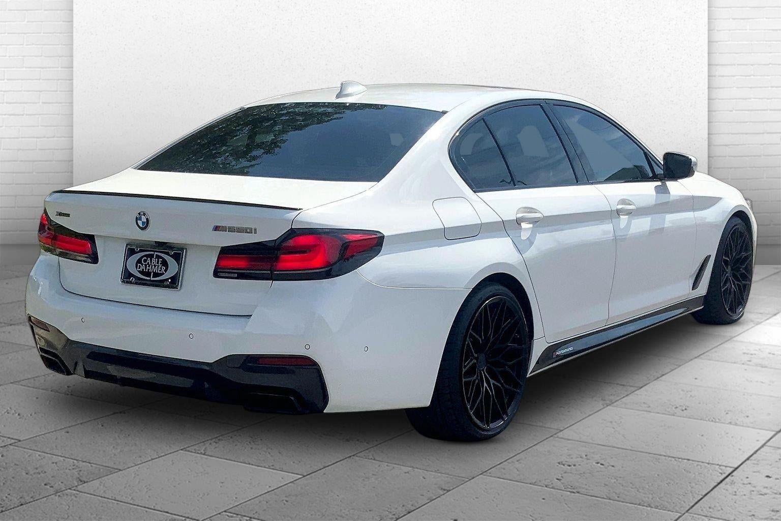 Used 2023 BMW M550i xDrive w/ Parking Assistance Package AWD/4WD image 14